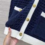 Gucci 2025 Early Autumn Openwork Crocheted Knit Cardigan - Image 2