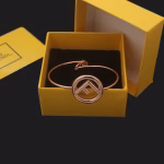 2021🆕Fendi Bracelet, Letter F, Polished Surface - Image 9