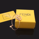 2021🆕Fendi Bracelet, Letter F, Polished Surface - Image 2