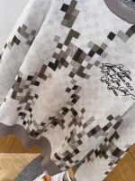 Louis Vuitton Year of the Snake Camouflage Embroidery Pullover Sweater - Image 5