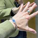 New Hermès Bracelet Thickened Version Platinum Edition - Image 6