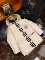 Canada Goose Expedition 08 Series Premium Off-White Down Jacket (Unisex) - Image 3