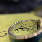 Gucci Interlocking Double G Green Ring - Image 5