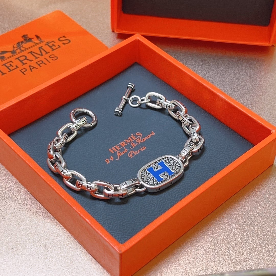 eacba14f New Hermès Bracelet Thickened Version Platinum Edition - Image 1