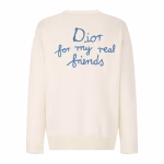 DIOR Dior Friends Embroidered Cotton Blend Button Cardigan - Image 10