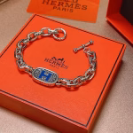 New Hermès Bracelet Thickened Version Platinum Edition - Image 7