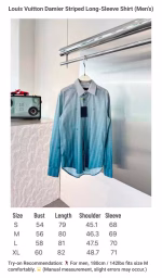 Louis Vuitton 2022 Latest Damier Stripe Long-Sleeve Shirt - Image 10