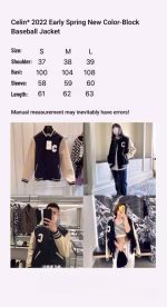 Celine 2022 Early Spring New Color-Block Baseball Jacket - Image 9