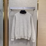 LV Louis Vuitton Embossed Crew Neck Pullover - Image 5