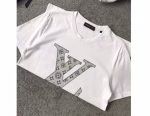 LV Fashionable Minimalist Short-Sleeve T-Shirt - Image 6
