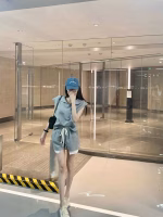 Miu Miu-style Doll Collar Sporty Casual Set - Image 5