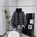 Moncler Madeira Black Knight Short Down Jacket