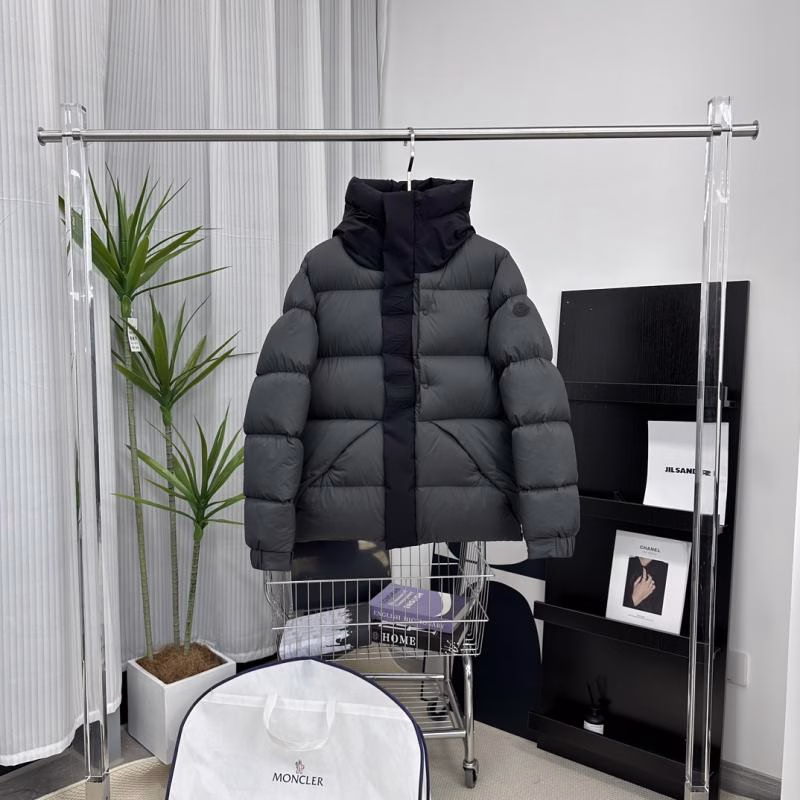 1 Moncler Madeira Black Knight Short Down Jacket - Image 1