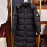 Moncler Unisex Hanovcrtan Matte Long Down Coat