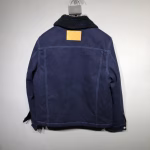 LV Louis Vuitton 2024 New Winter Denim Workwear Jacket Coat - Image 7