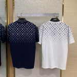 LV Louis Vuitton Classic Gradient Monogram Short-Sleeve T-Shirt - Image 5