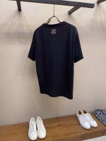 LV Louis Vuitton Classic Cotton Jacquard Checkerboard Embroidered T-Shirt - Image 7