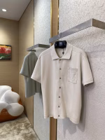 LV Louis Vuitton Pocket Embossed Short-Sleeve Knitwear - Image 3