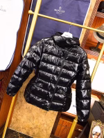 Moncler Barante Fitted-Waist Mid-Length Down Coat - Image 7