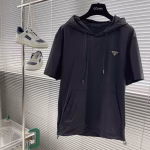 PRADA Waterproof Tape-Sealed Zipper Four-Way Stretch Fabric Spring-Summer Haute Couture Set