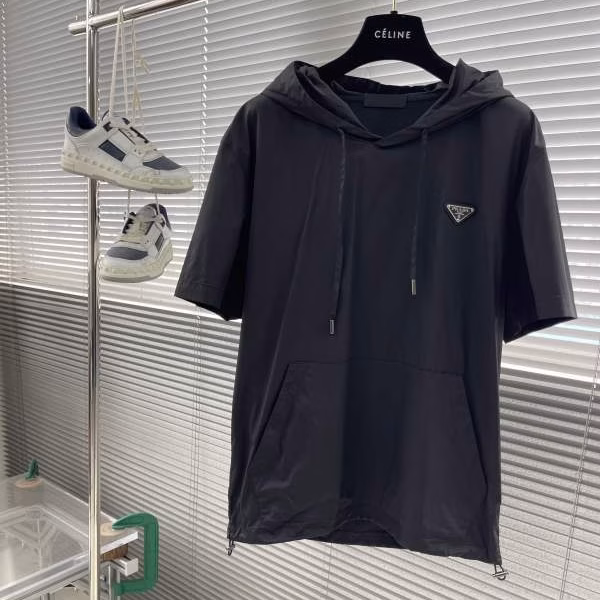 2 PRADA Waterproof Tape-Sealed Zipper Four-Way Stretch Fabric Spring-Summer Haute Couture Set - Image 1