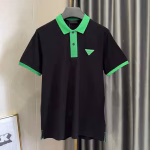 Prada 2022 new color-blocking spliced polo shirt - Image 7