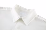 Prada 2025 Nylon Panel Pocket Polo Shirt (White) - Image 4