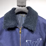 LV Louis Vuitton 2024 New Winter Denim Workwear Jacket Coat - Image 8