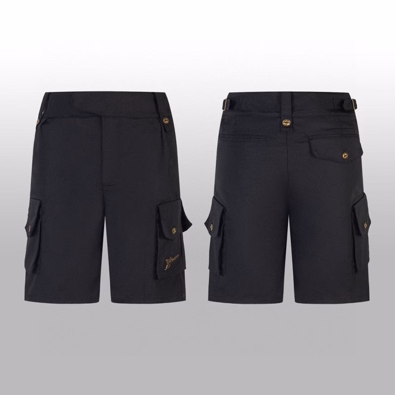 3 LV Louis Vuitton Early Autumn Show Cargo Shorts (5-inch) - Image 1