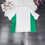 LV European-style Fashionable Cartoon Printed Rhinestone-Embellished Color-Block Loose Mid-Length Short-Sleeve T-shirt - Image 8