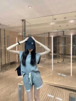 Miu Miu-style Doll Collar Sporty Casual Set - Image 7