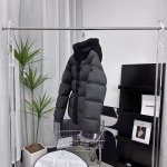 Moncler Madeira Black Knight Short Down Jacket - Image 4