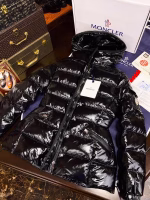 Moncler Barante Fitted-Waist Mid-Length Down Coat - Image 8