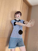 Miu Miu 2022 Spring/Summer new women's polo shirt - Image 8