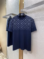 LV Louis Vuitton Classic Gradient Monogram Short-Sleeve T-Shirt - Image 7