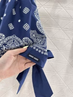 Miu Miu 2025 New Arrival Halter Camisole and Short Skirt Set - Image 9