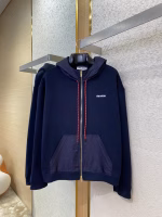 MIUMIU Logo Embroidered Drawstring Hooded Jacket - Image 9