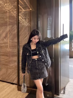 Miumiu's Latest Washed - Gray Denim Suit - Image 9