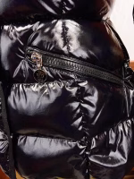 Moncler Barante Fitted-Waist Mid-Length Down Coat - Image 9