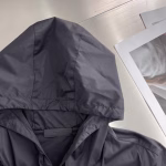 PRADA Waterproof Tape-Sealed Zipper Four-Way Stretch Fabric Spring-Summer Haute Couture Set - Image 8