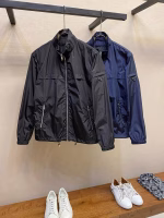 Prada 2025 Spring/Summer Stand-Collar Jacket Coat - Image 9