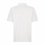 Prada 2025 Nylon Panel Pocket Polo Shirt (White) - Image 8