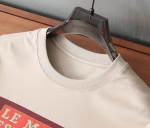 LV Counter Spring-Summer Collection World Map Print Casual T-Shirt - Image 10