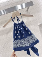 Miu Miu 2025 New Arrival Halter Camisole and Short Skirt Set - Image 10