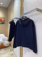 MIUMIU Logo Embroidered Drawstring Hooded Jacket - Image 10