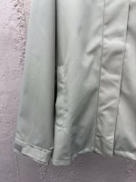 MIUMIU Fur Collar Printed Letter Jacket Coat - Image 10