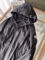 Moncler New Women's Long Hooded Trench Coat - Image 11