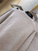 LV Louis Vuitton Embossed Crew Neck Pullover - Image 2