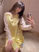 LV Macaron cream colorway Summer collection classic Monogram printed dress - Image 2