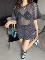 LV mesh sexy short-sleeve top - Image 2